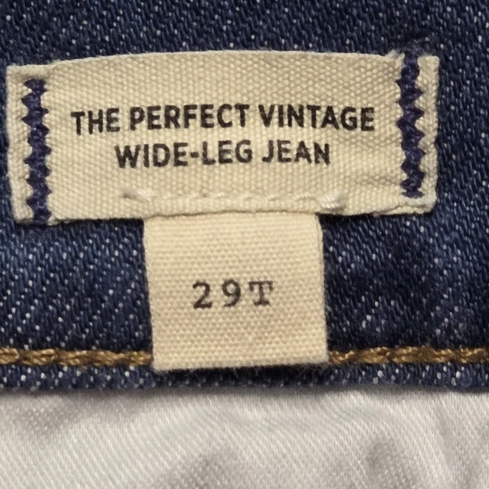 Madewell The Perfect Vintage Wide Leg Jeans 29 Tall